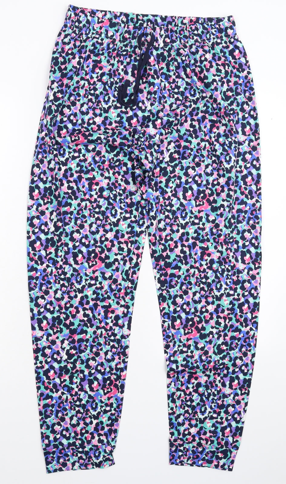 Primark Womens Multicoloured Floral  Cami Lounge Pants Size 12