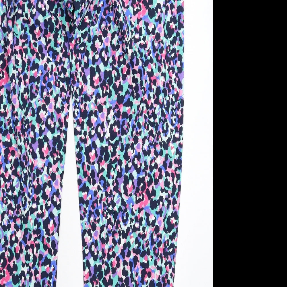 Primark Womens Multicoloured Floral  Cami Lounge Pants Size 12