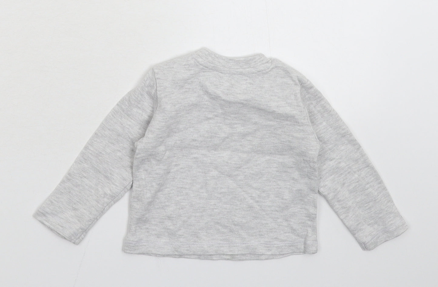 Very Baby Grey   Basic T-Shirt Size 3-6 Months