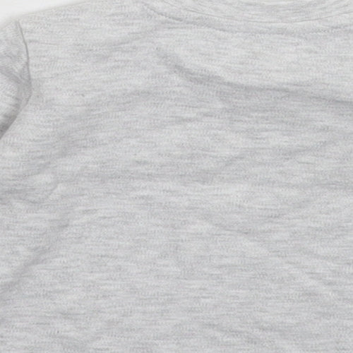 Very Baby Grey   Basic T-Shirt Size 3-6 Months