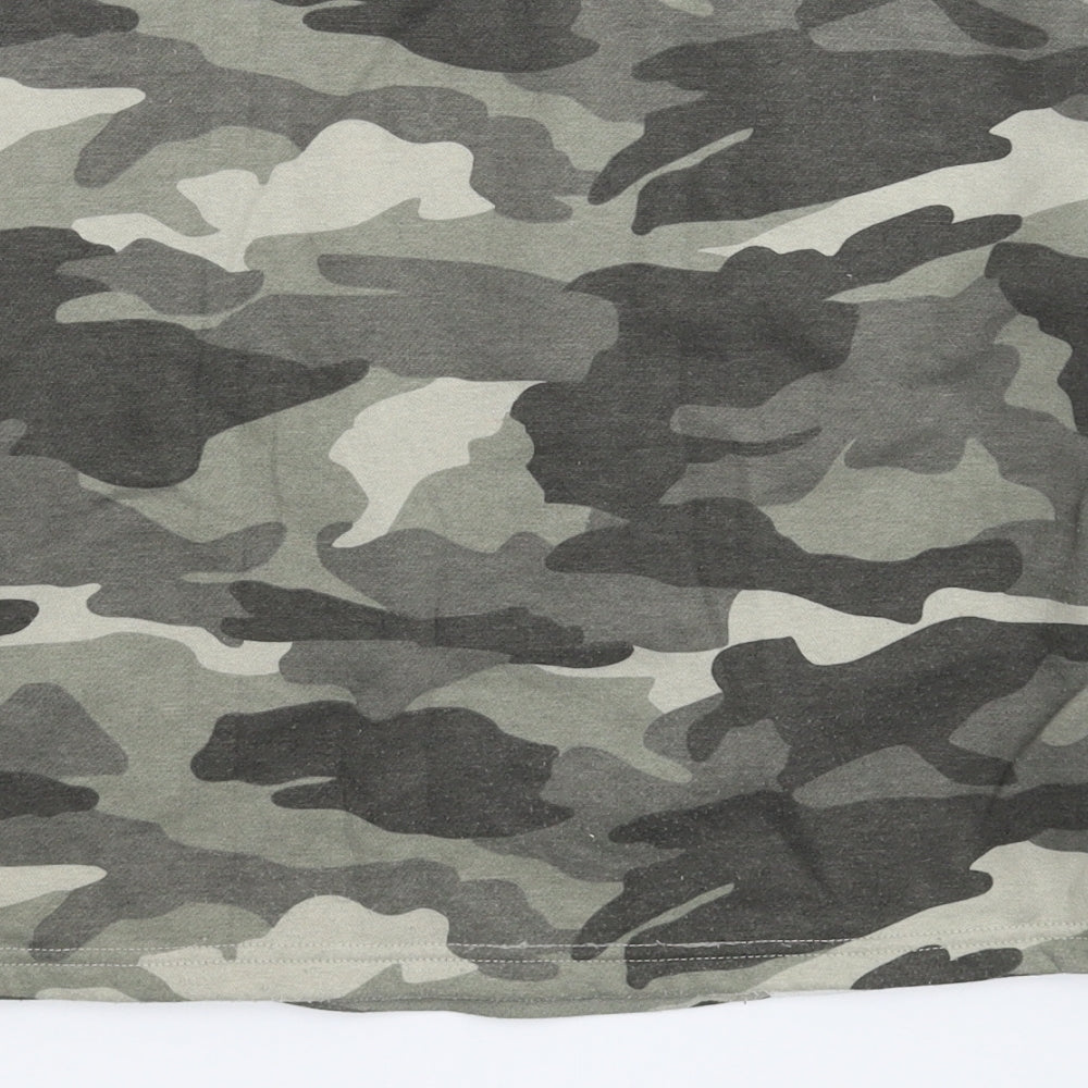 New Look Girls Multicoloured Camouflage  Pullover Sweatshirt Size 14-15 Years