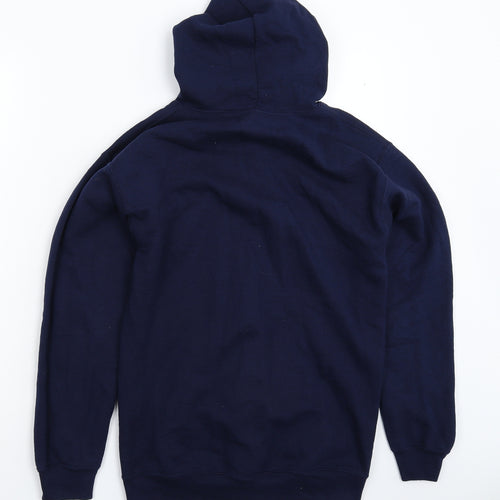 Gildan Mens Blue   Full Zip Hoodie Size S  - Oldham Athletic