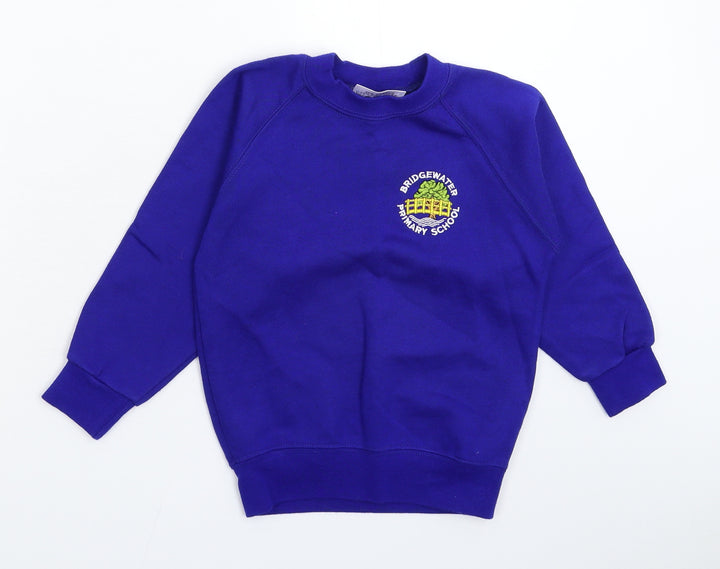 Innovation Boys Blue Pullover Sweatshirt Size 5-6 Years