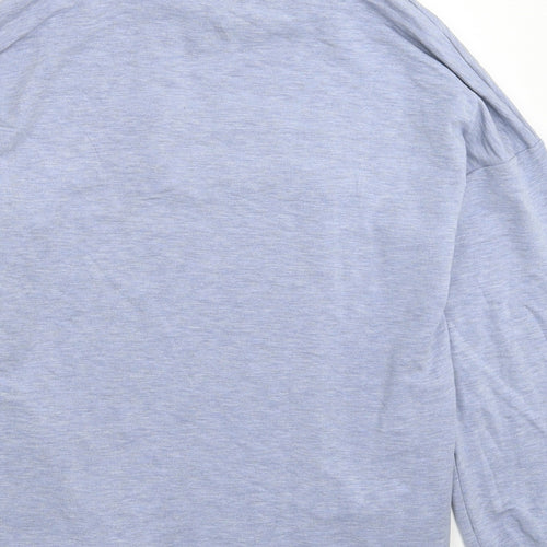 Marks and Spencer Womens Blue   Pullover Hoodie Size 10  - Lounge