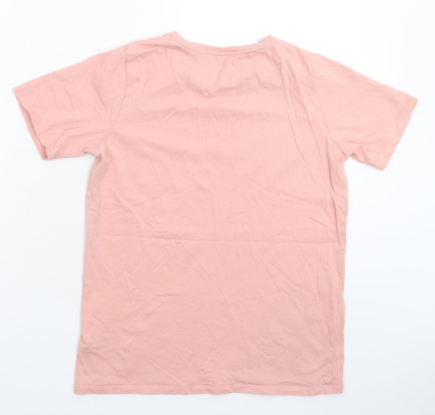 Marks and Spencer Boys Pink   Basic T-Shirt Size 13-14 Years