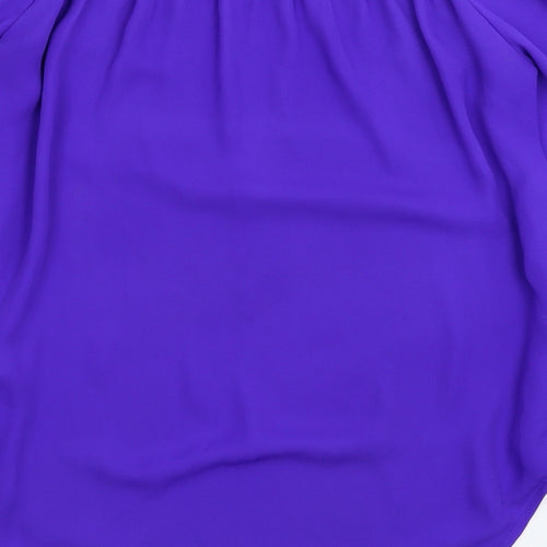 New Look Womens Blue   Basic Blouse Size 8