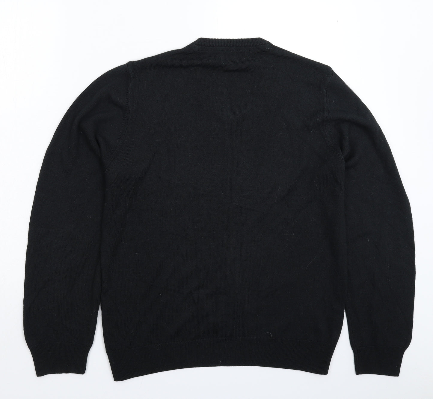 Marks and Spencer Womens Black  Knit Pullover Jumper Size M