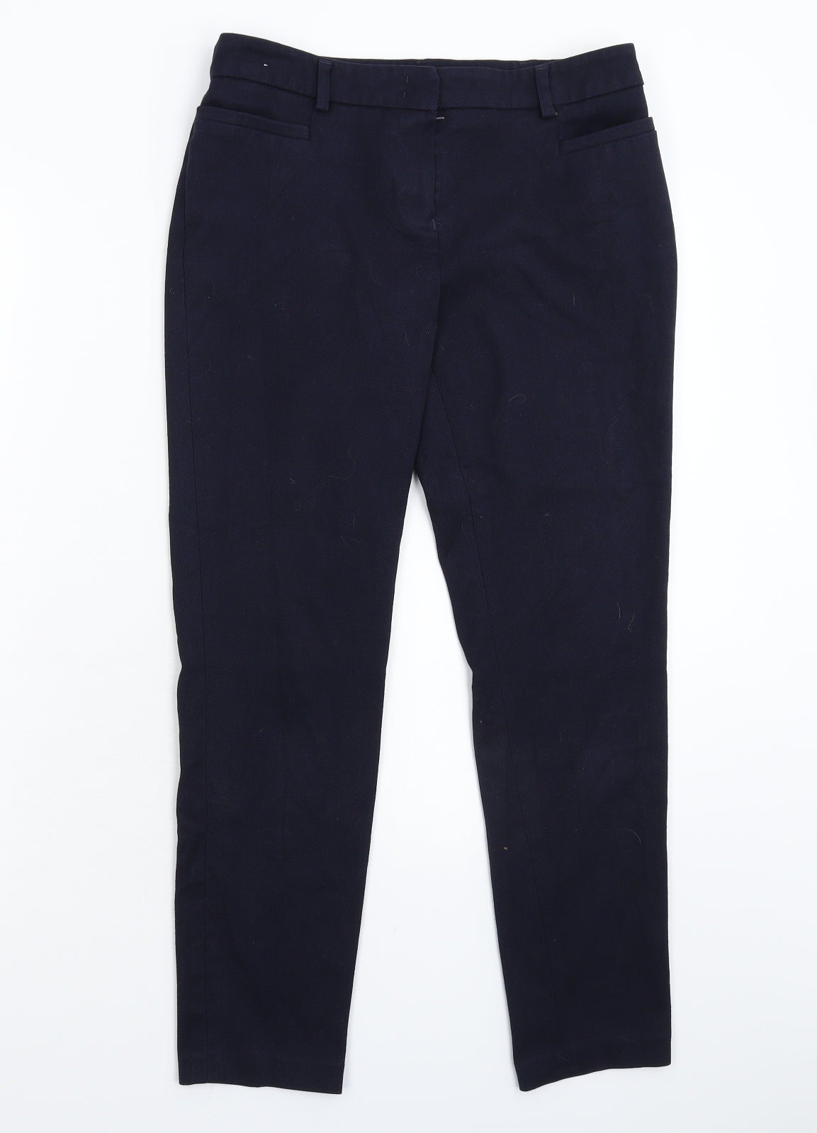 NEXT Womens Blue   Trousers  Size 8 L26 in