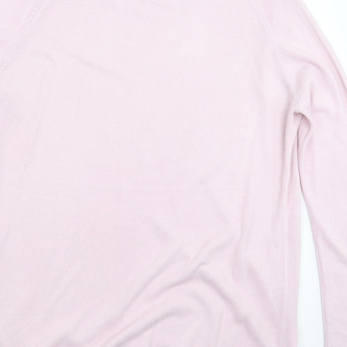 Marks and Spencer Womens Pink  Knit Pullover Jumper Size XL