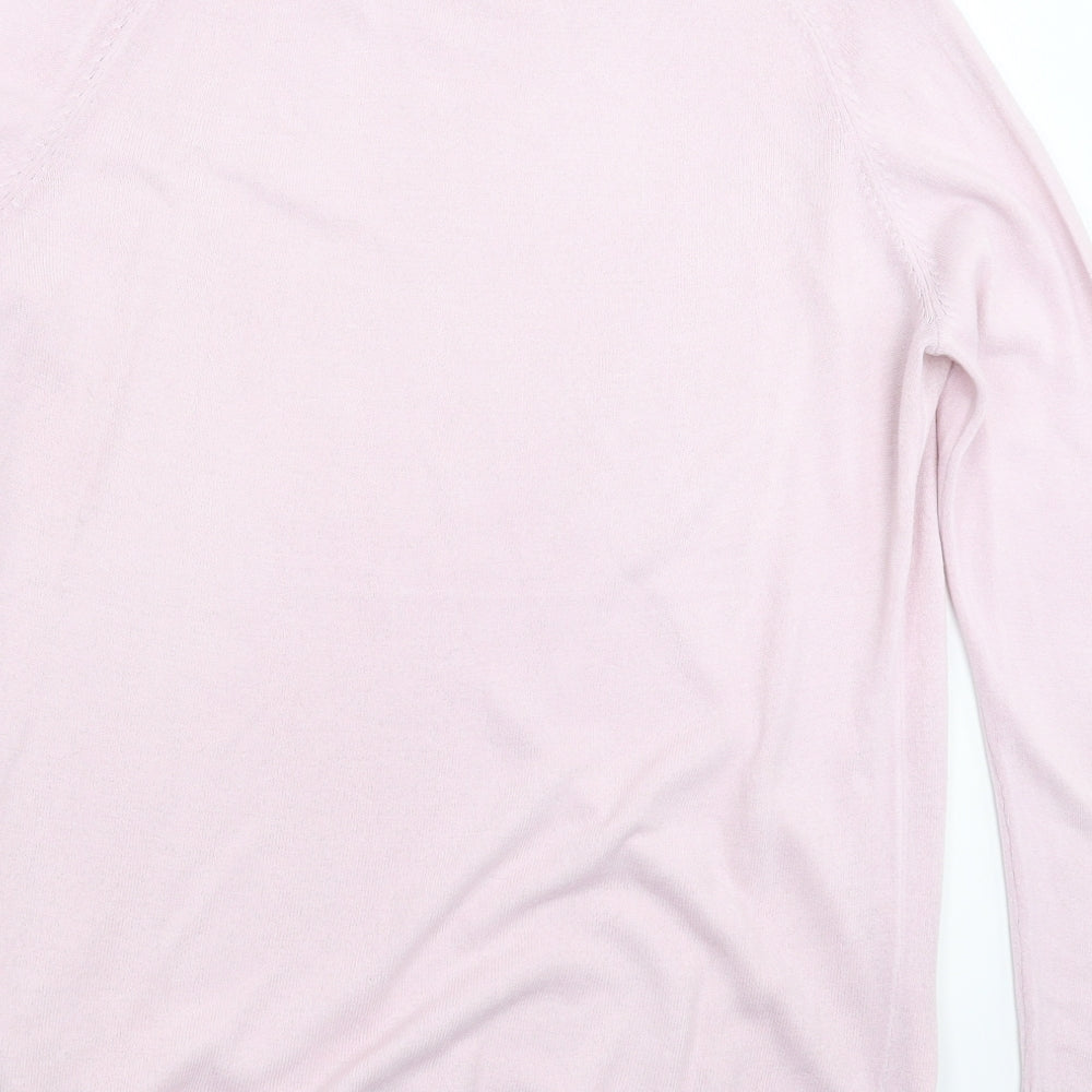 Marks and Spencer Womens Pink  Knit Pullover Jumper Size XL