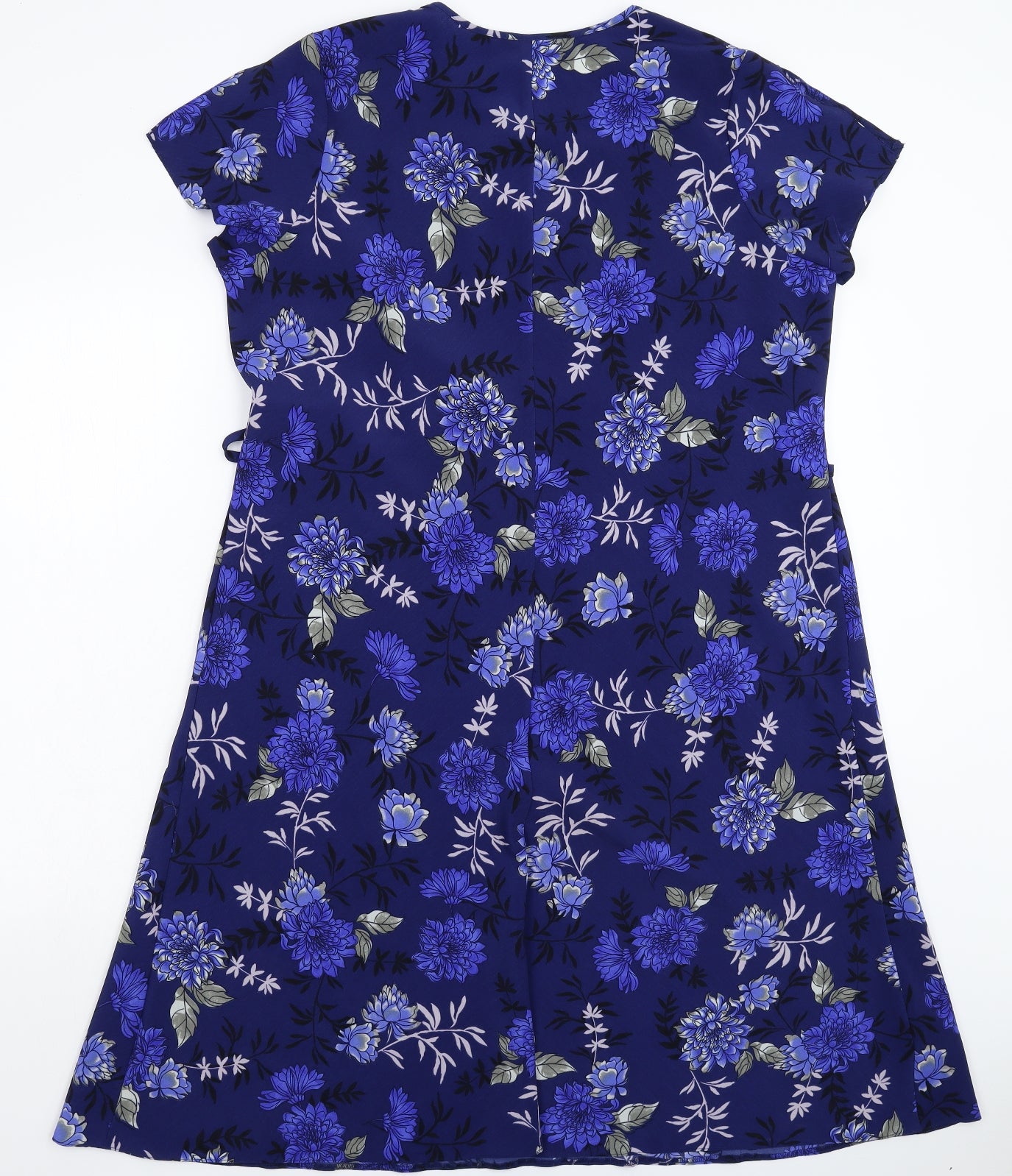 Emma Blake Womens Blue Floral  Fit & Flare  Size 18