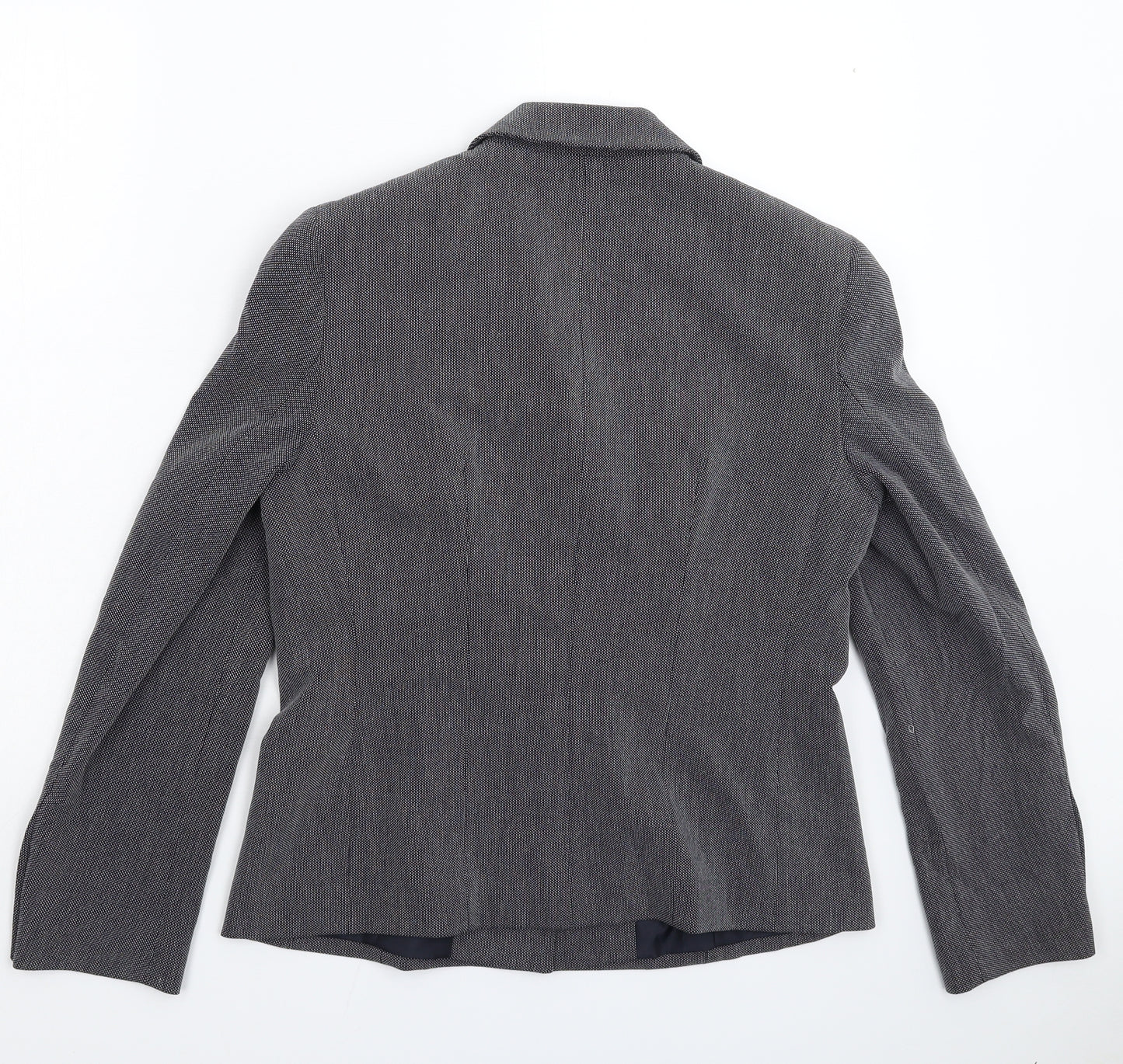 Marks and Spencer Womens Blue Spotted  Jacket Blazer Size 12