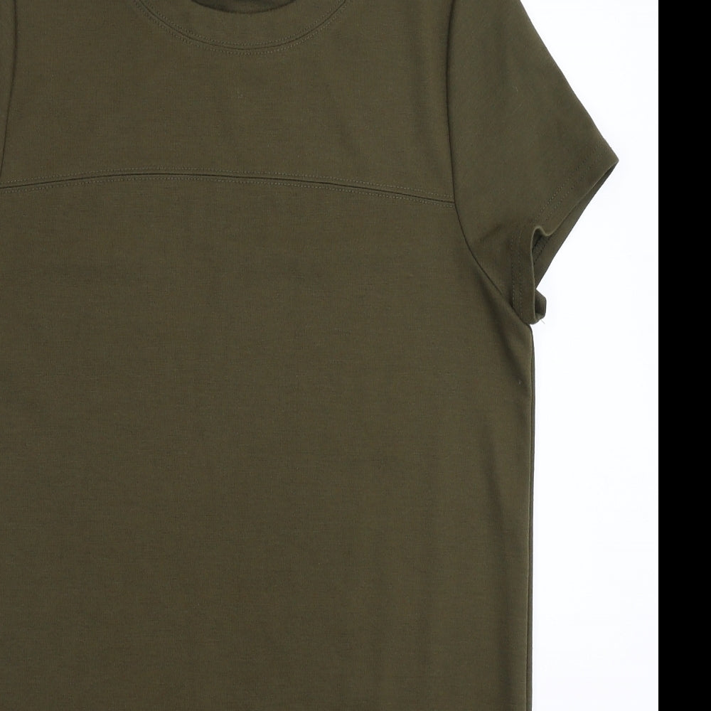 New Look Womens Green   T-Shirt Dress  Size 12