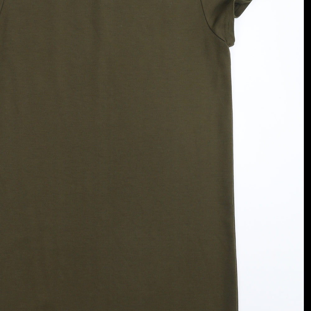New Look Womens Green   T-Shirt Dress  Size 12
