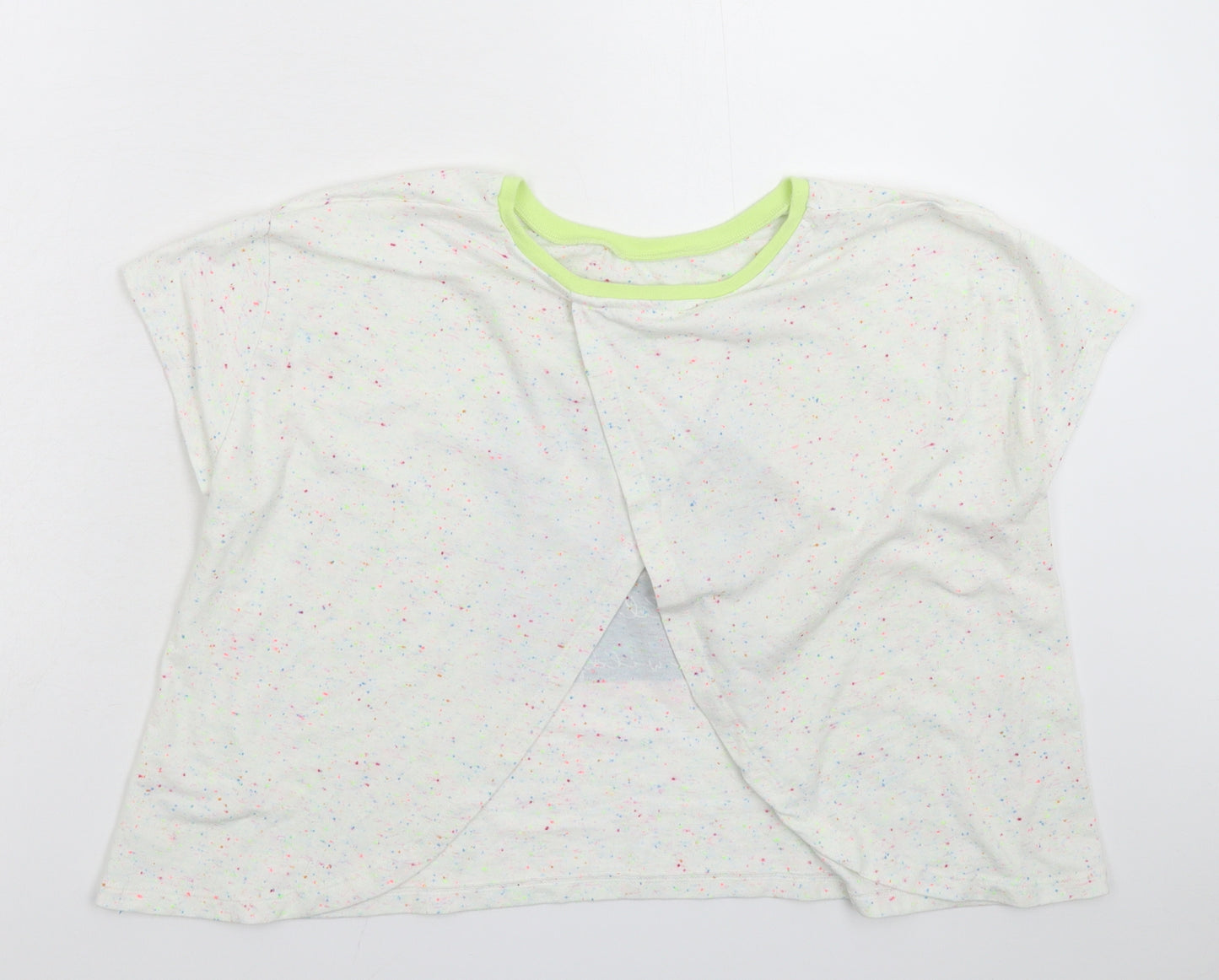 NEXT Girls White   Basic T-Shirt Size 14 Years  - Relaxed