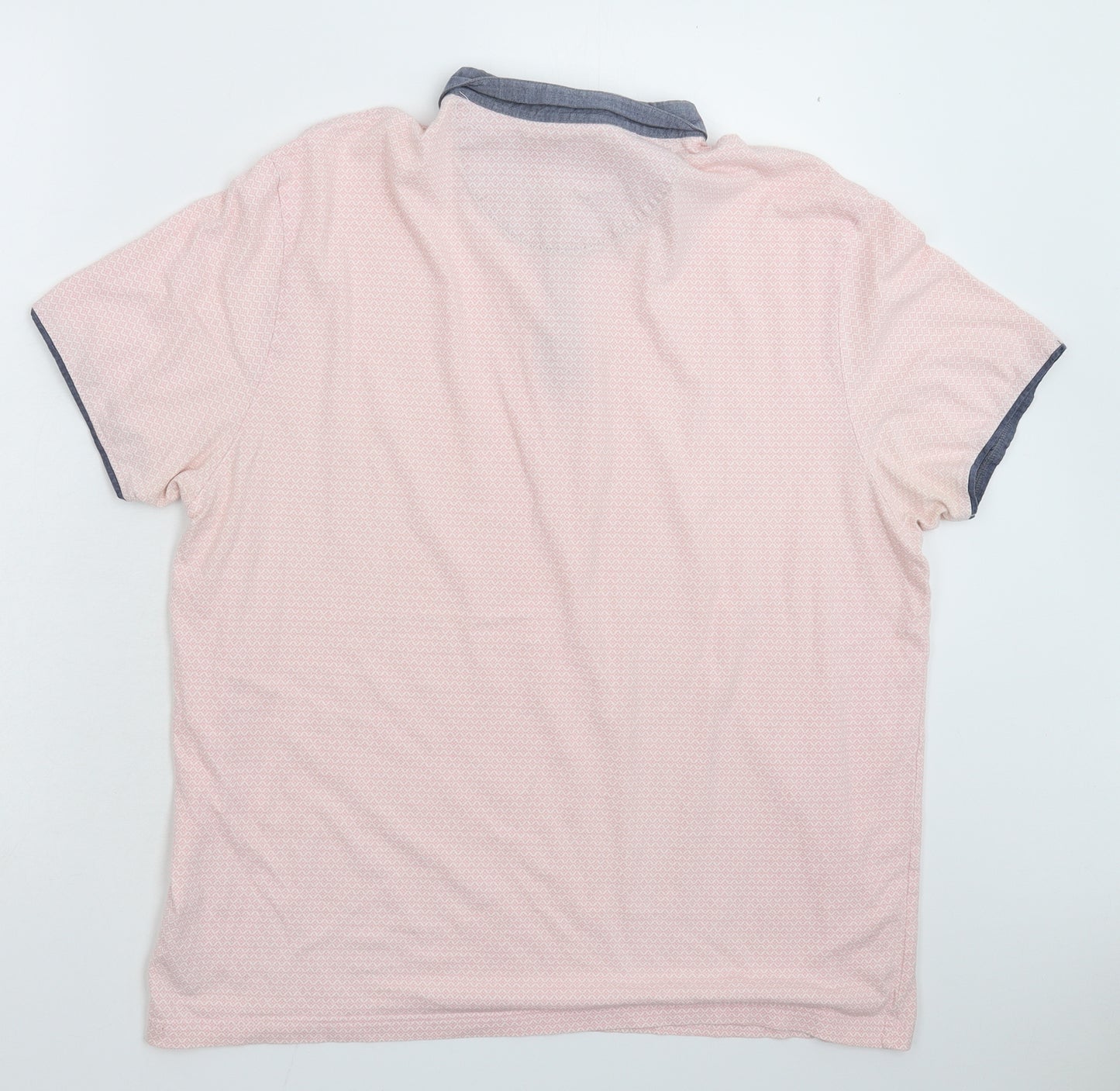 Burton Mens Pink    Polo Size XL
