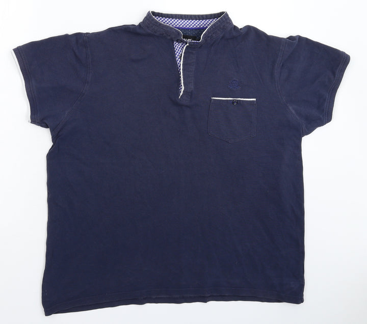 Jacamo Mens Blue    Button-Up Size L