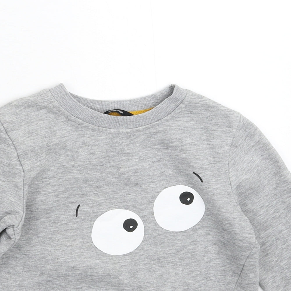 George Boys Grey   Pullover Sweatshirt Size 3-4 Years