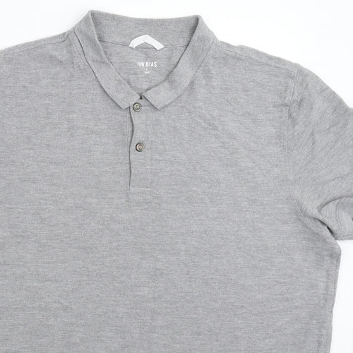 Unbias Mens Grey    Polo Size L