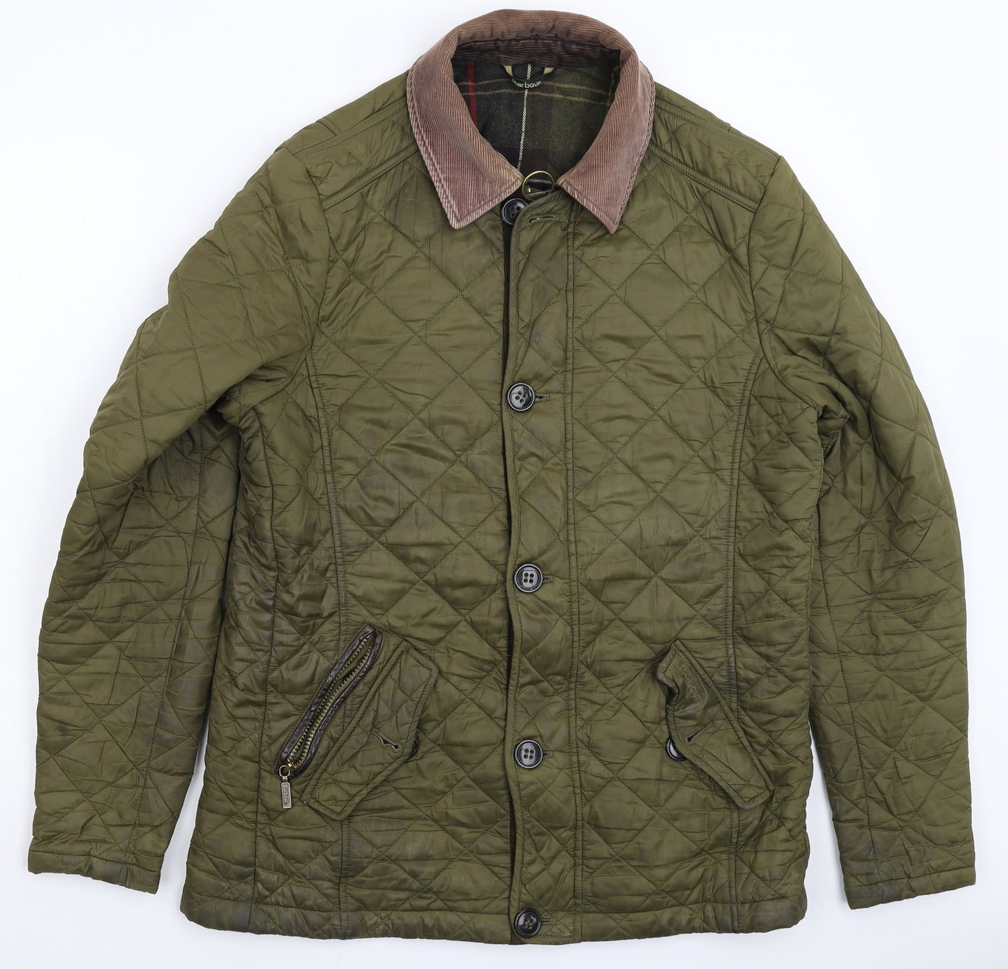 Barbour Mens Green   Jacket Coat Size L