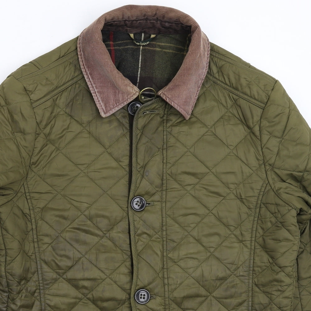 Barbour Mens Green   Jacket Coat Size L