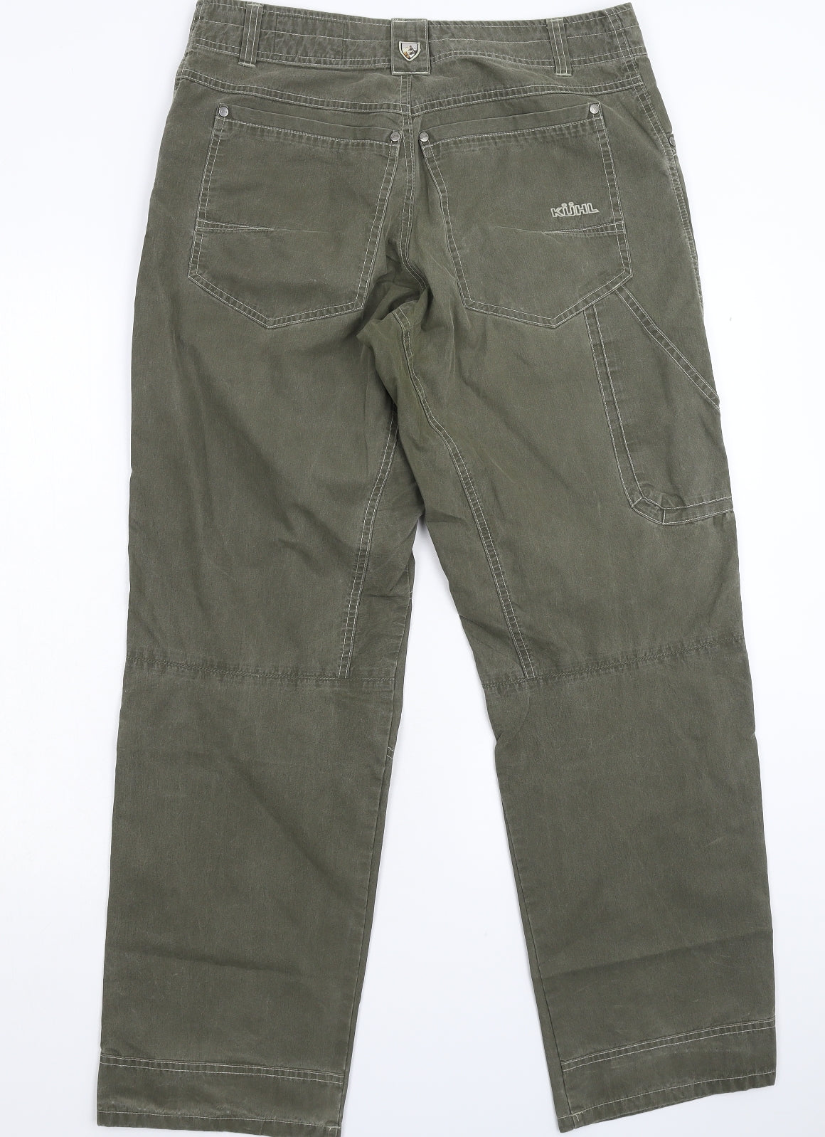 Kuhl Mens Grey  Denim Straight Jeans Size 34 L32 in