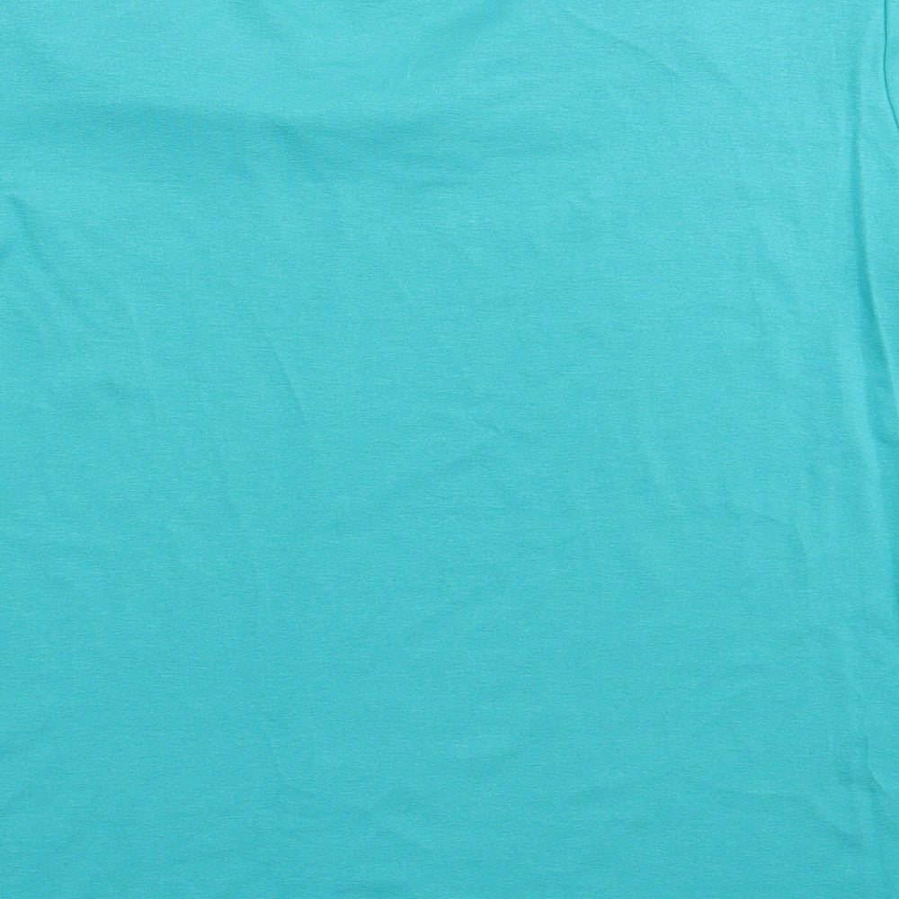 Dorisstreich Womens Green   Basic T-Shirt Size 12