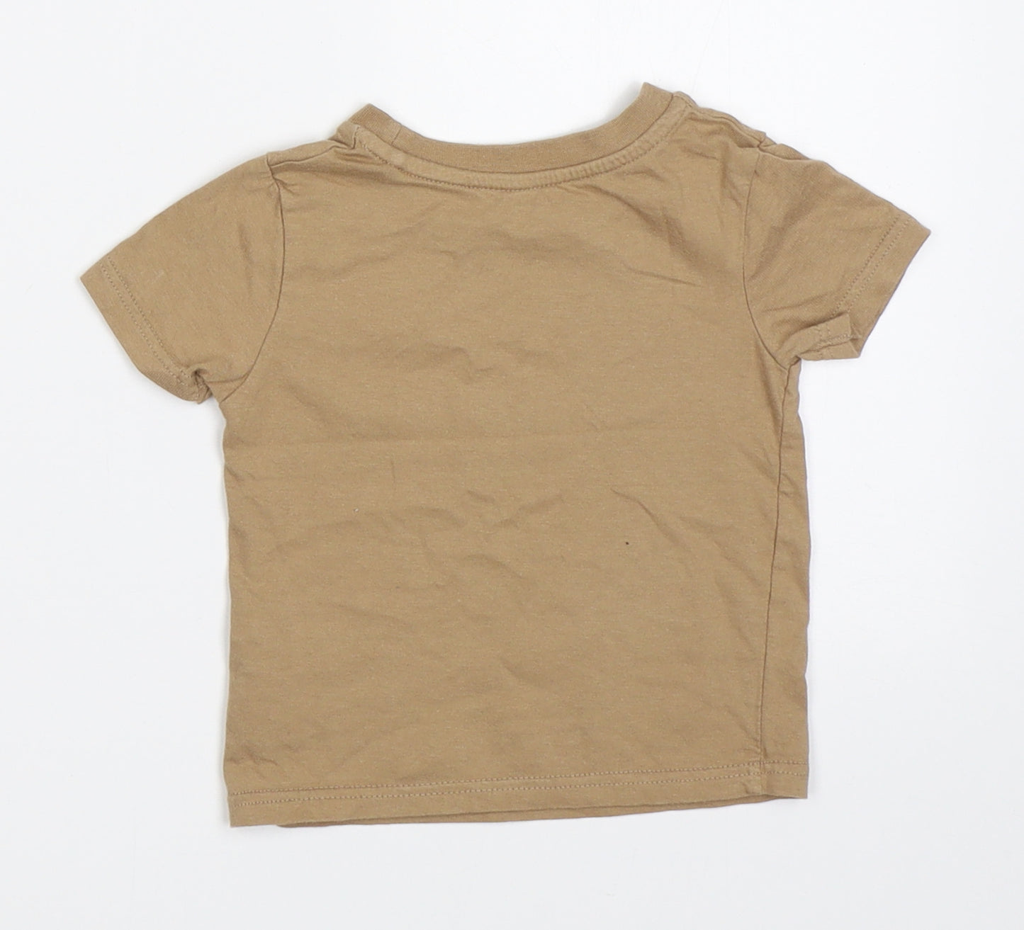 River Island Boys Beige   Basic T-Shirt Size 3-6 Months