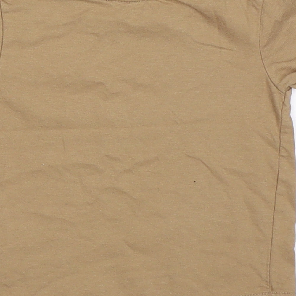 River Island Boys Beige   Basic T-Shirt Size 3-6 Months