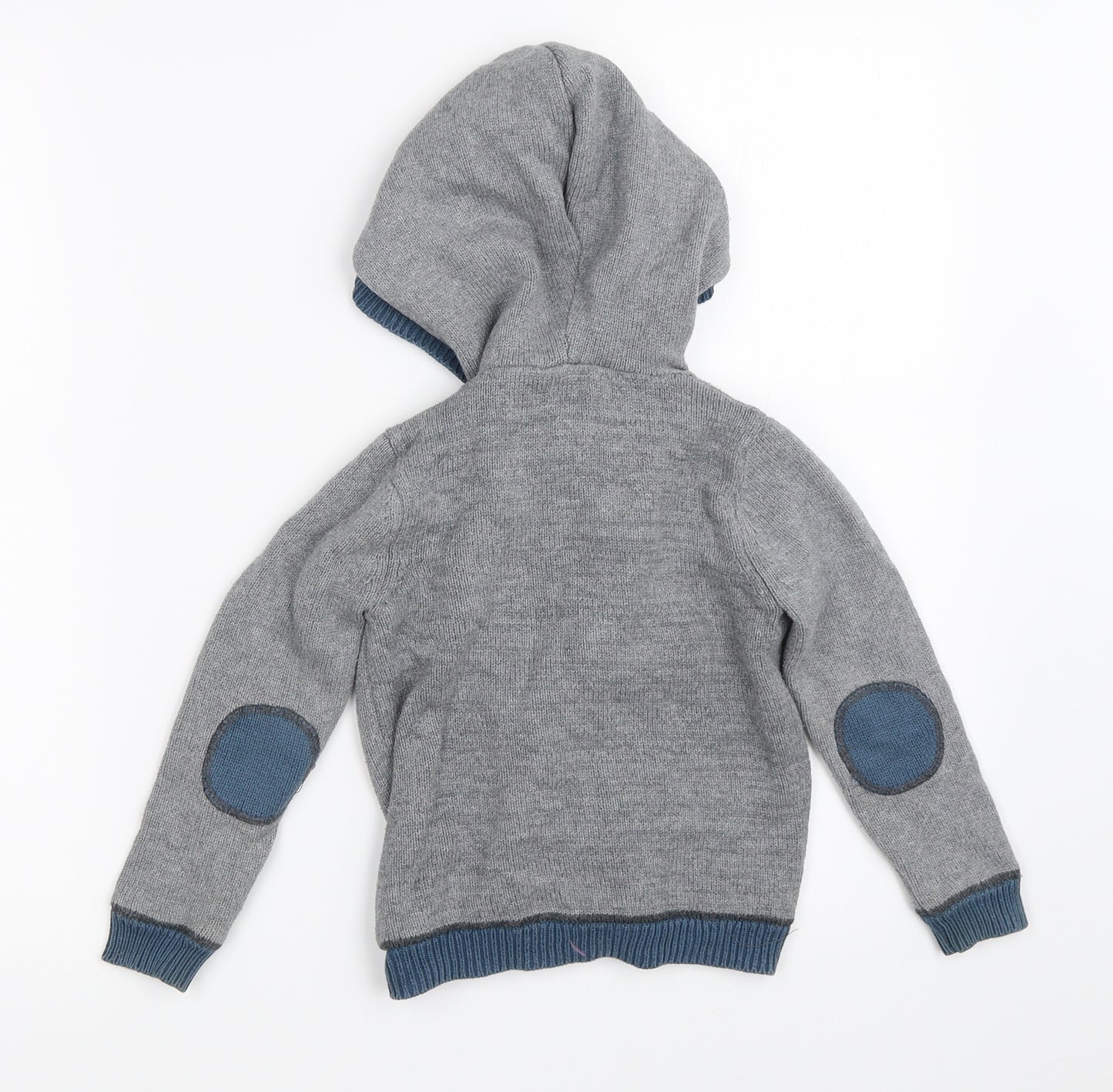 Ministry Of Rascals Boys Grey   Cardigan Hoodie Size 3-4 Years