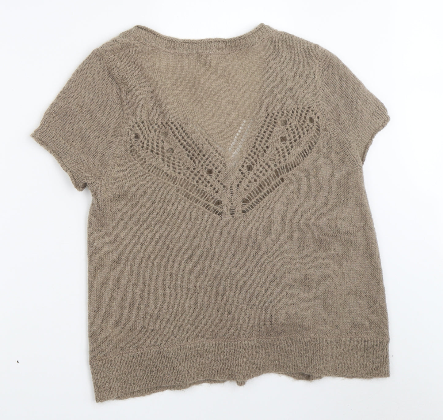 White Stuff Womens Brown   Cardigan Jumper Size 16