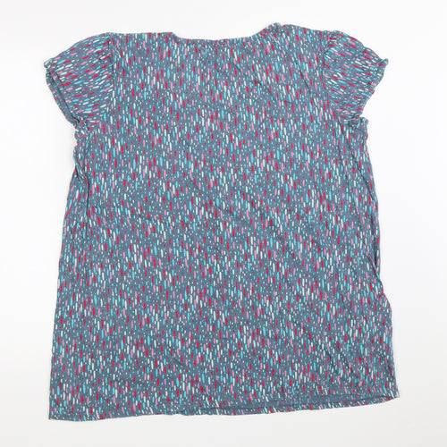 Seasalt Womens Blue   Basic T-Shirt Size 16