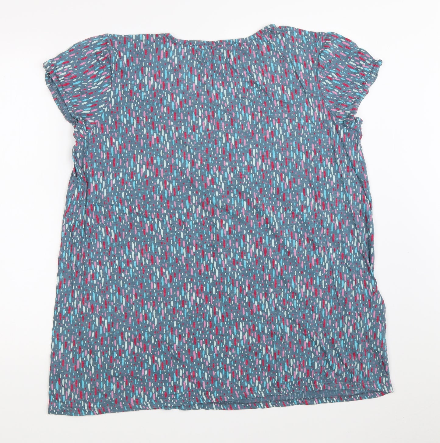 Seasalt Womens Blue   Basic T-Shirt Size 16