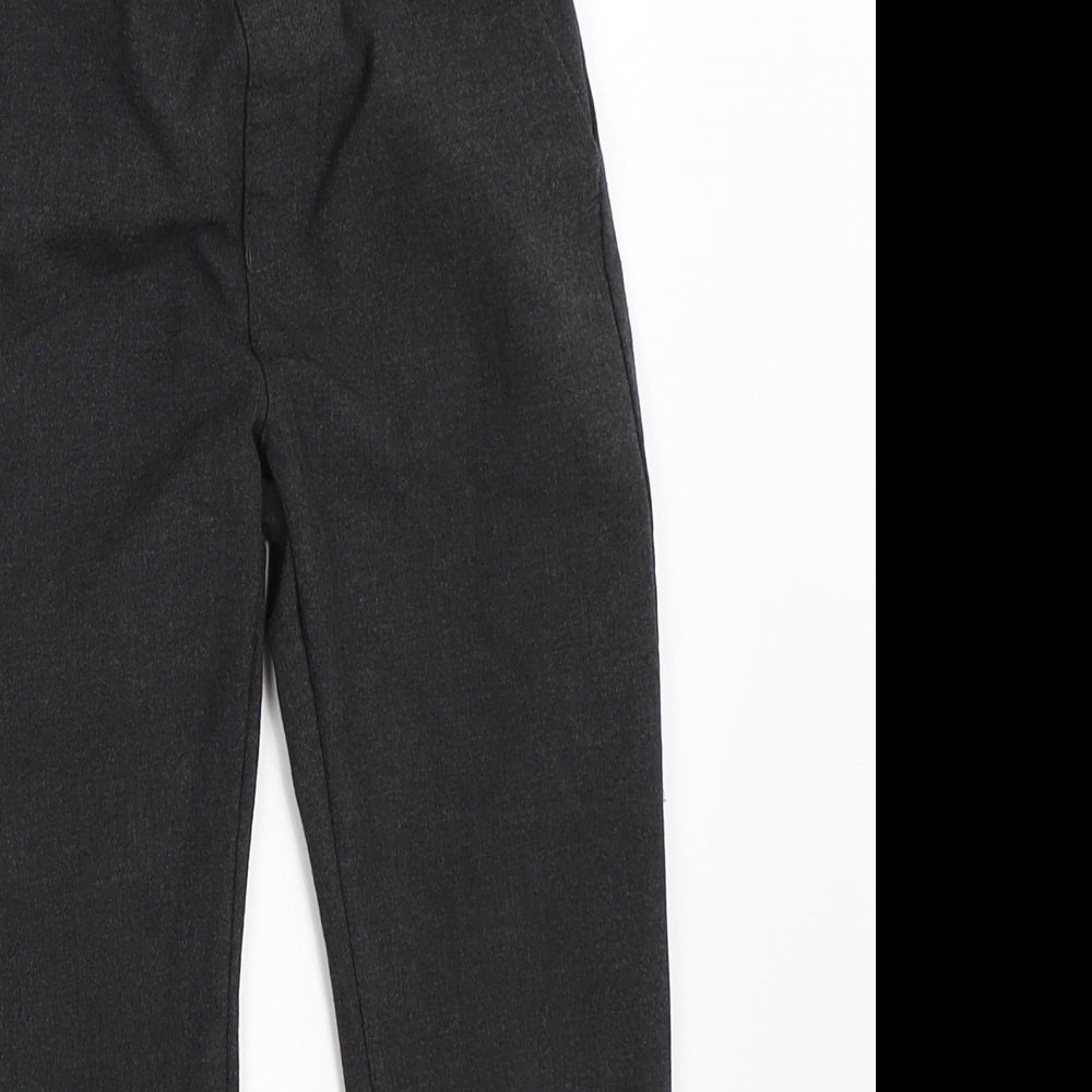 F&F Girls Grey   Dress Pants Trousers Size 4-5 Years - School trousers