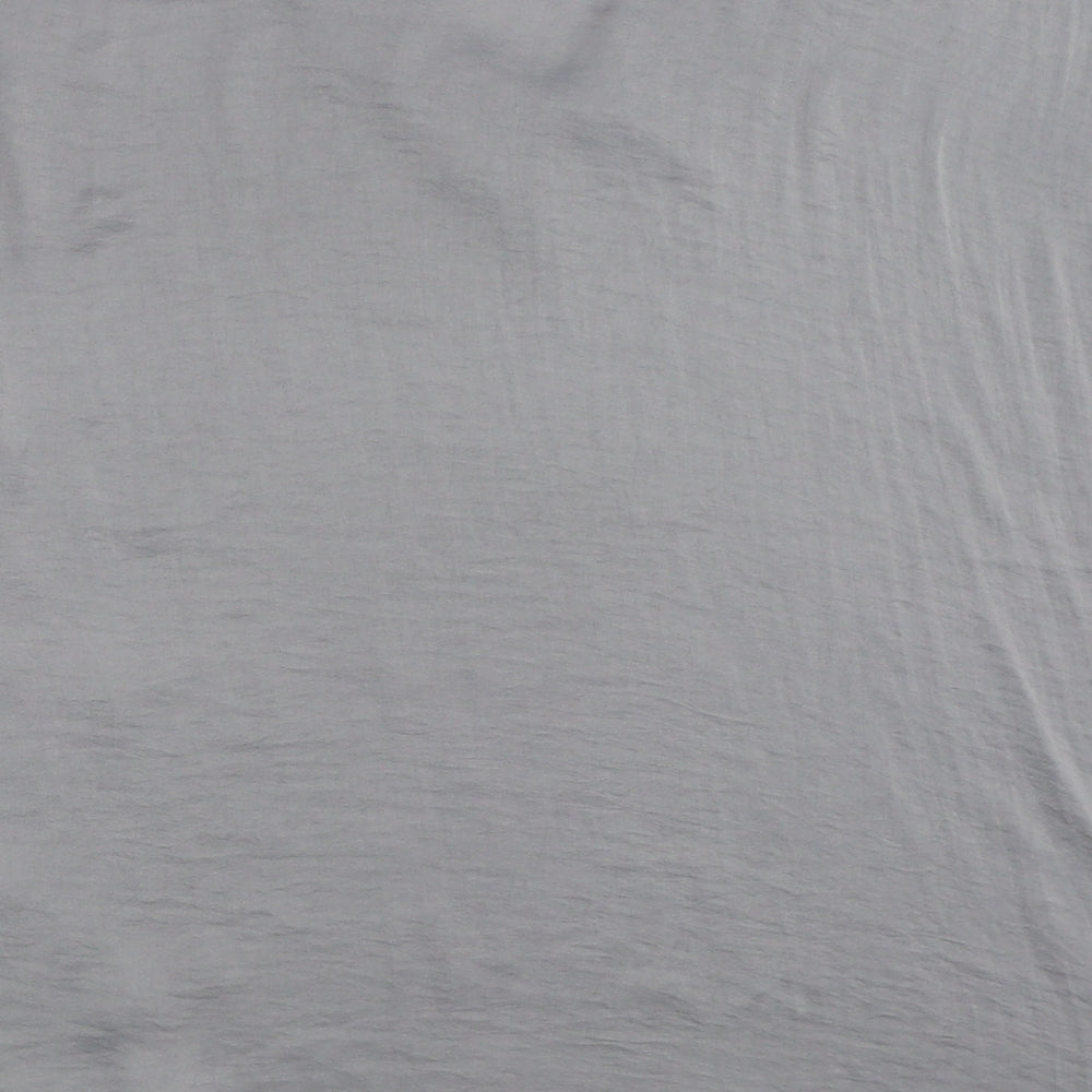 Jacqueline De Yong Womens Grey   Basic Blouse Size 44