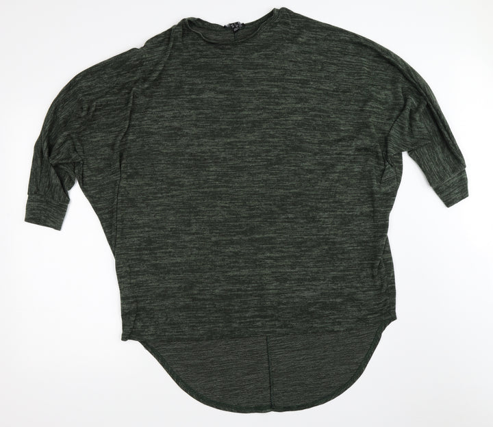 New Look Womens Green   Pullover Jumper Size S