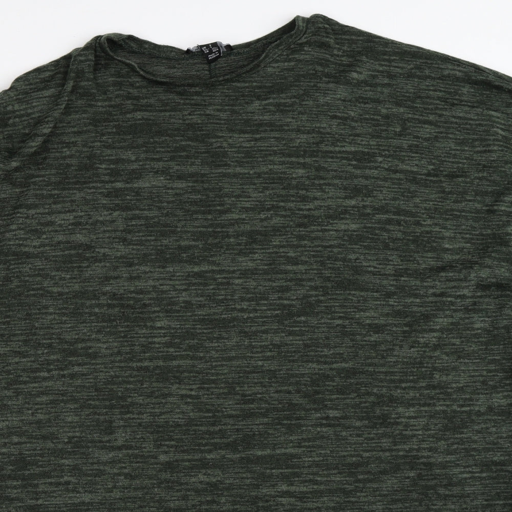 New Look Womens Green   Pullover Jumper Size S