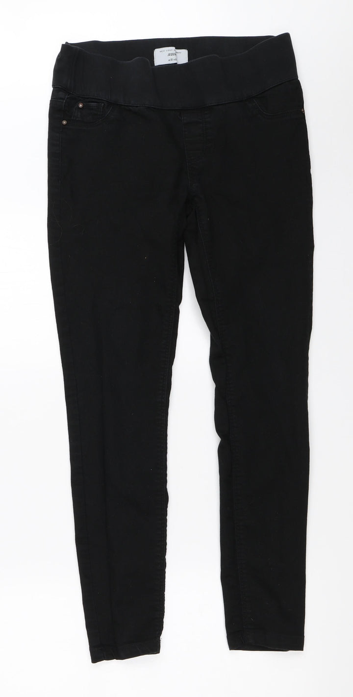 New Look Womens Black Jegging Jeans Size 10 L27 in