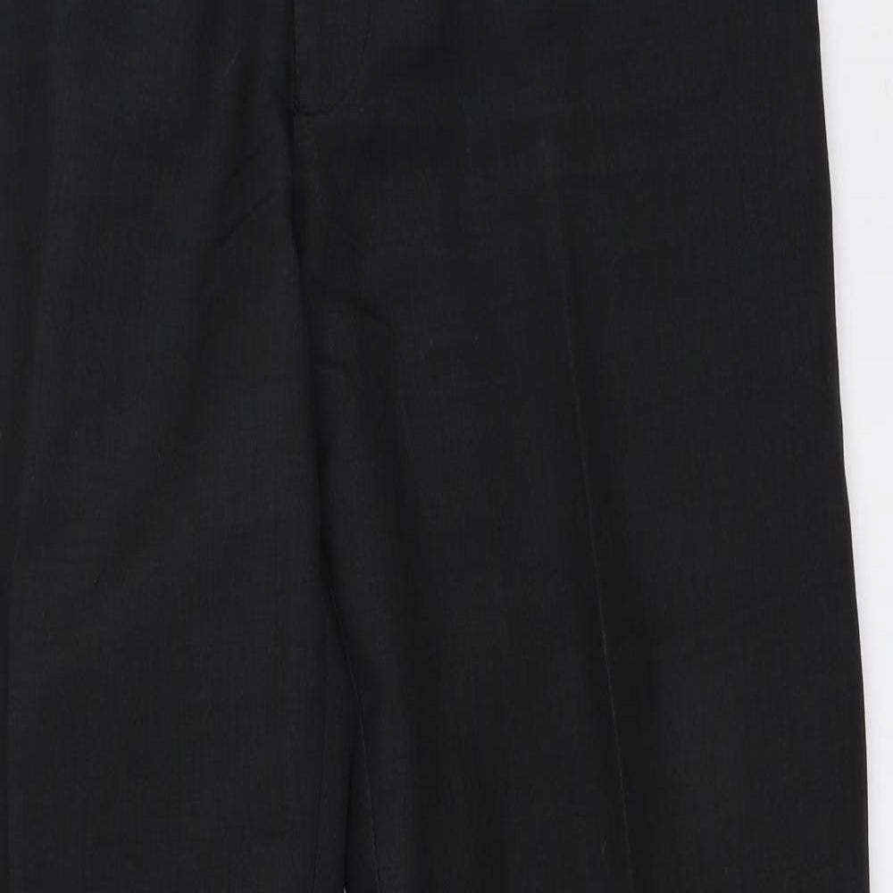 Feel Good Mens Black   Trousers  Size 34 in L31 in