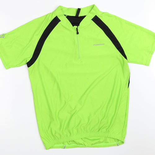 Muddy Fox Mens Green   Basic T-Shirt Size 2XL