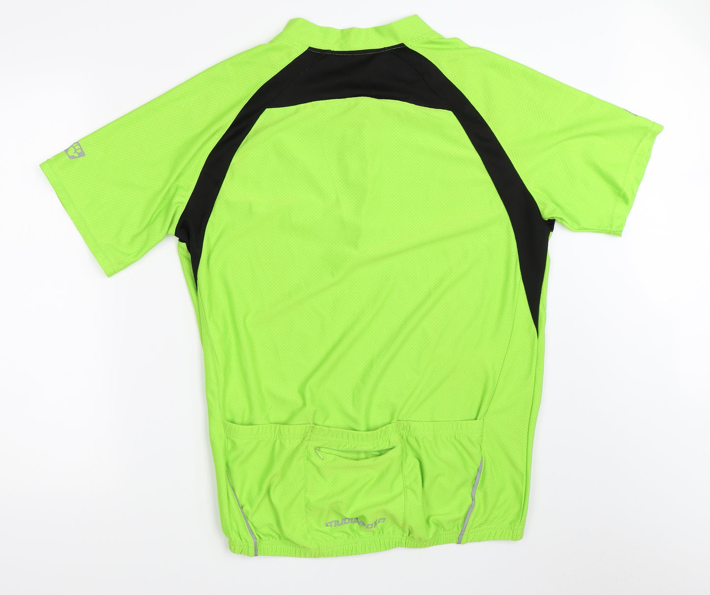 Muddy Fox Mens Green   Basic T-Shirt Size 2XL