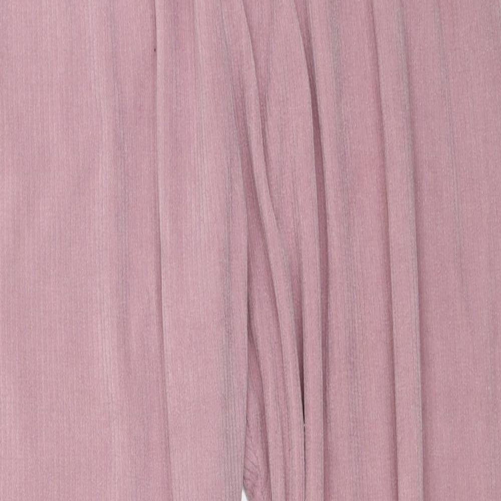 Primark Womens Pink Solid  Top Pyjama Pants Size L