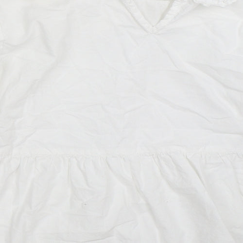 New Look Womens White   Basic Blouse Size 10