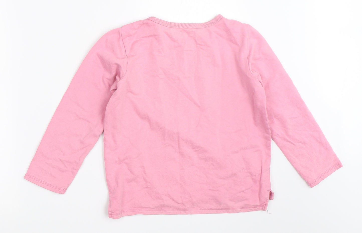NEXT Girls Pink   Pullover Sweatshirt Size 8 Years