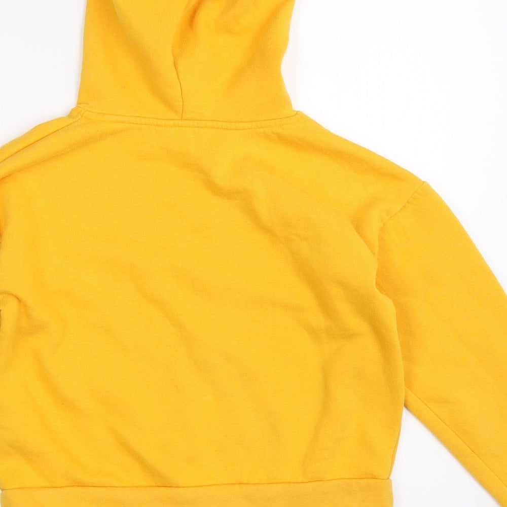Candy Couture Girls Yellow   Pullover Hoodie Size 13 Years