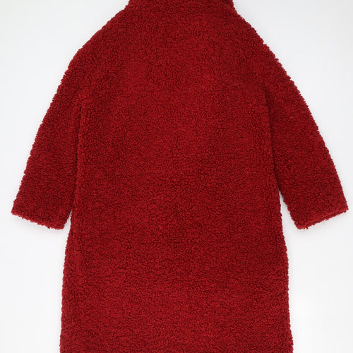 Stradivarius Womens Red   Jacket Coat Size M