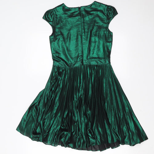 NEXT Girls Green   Fit & Flare  Size 12 Years