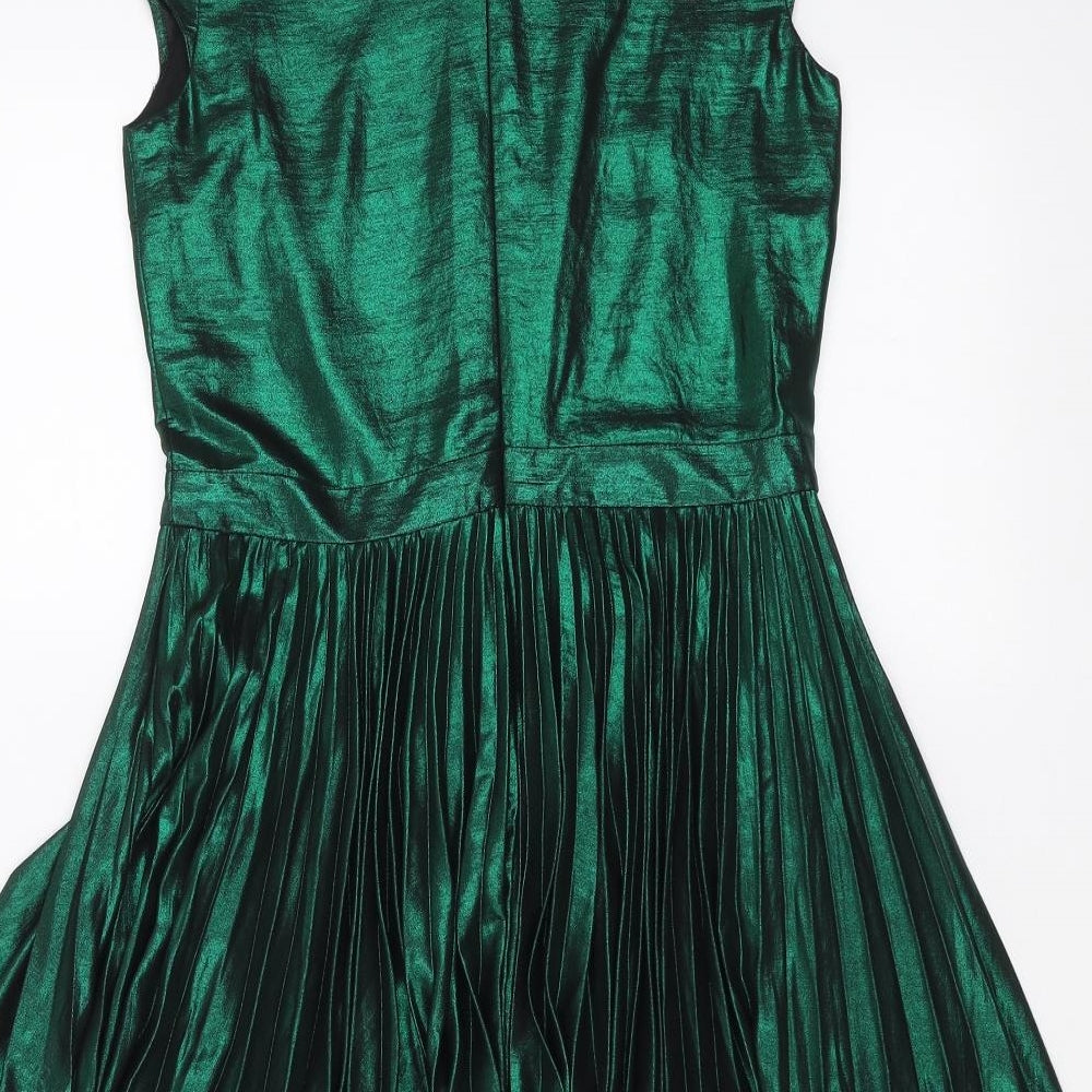 NEXT Girls Green   Fit & Flare  Size 12 Years