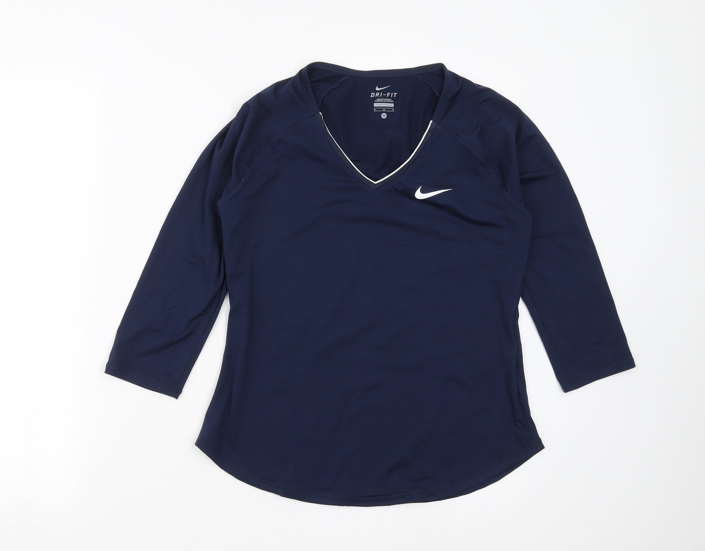 Nike Womens Blue   Basic T-Shirt Size M