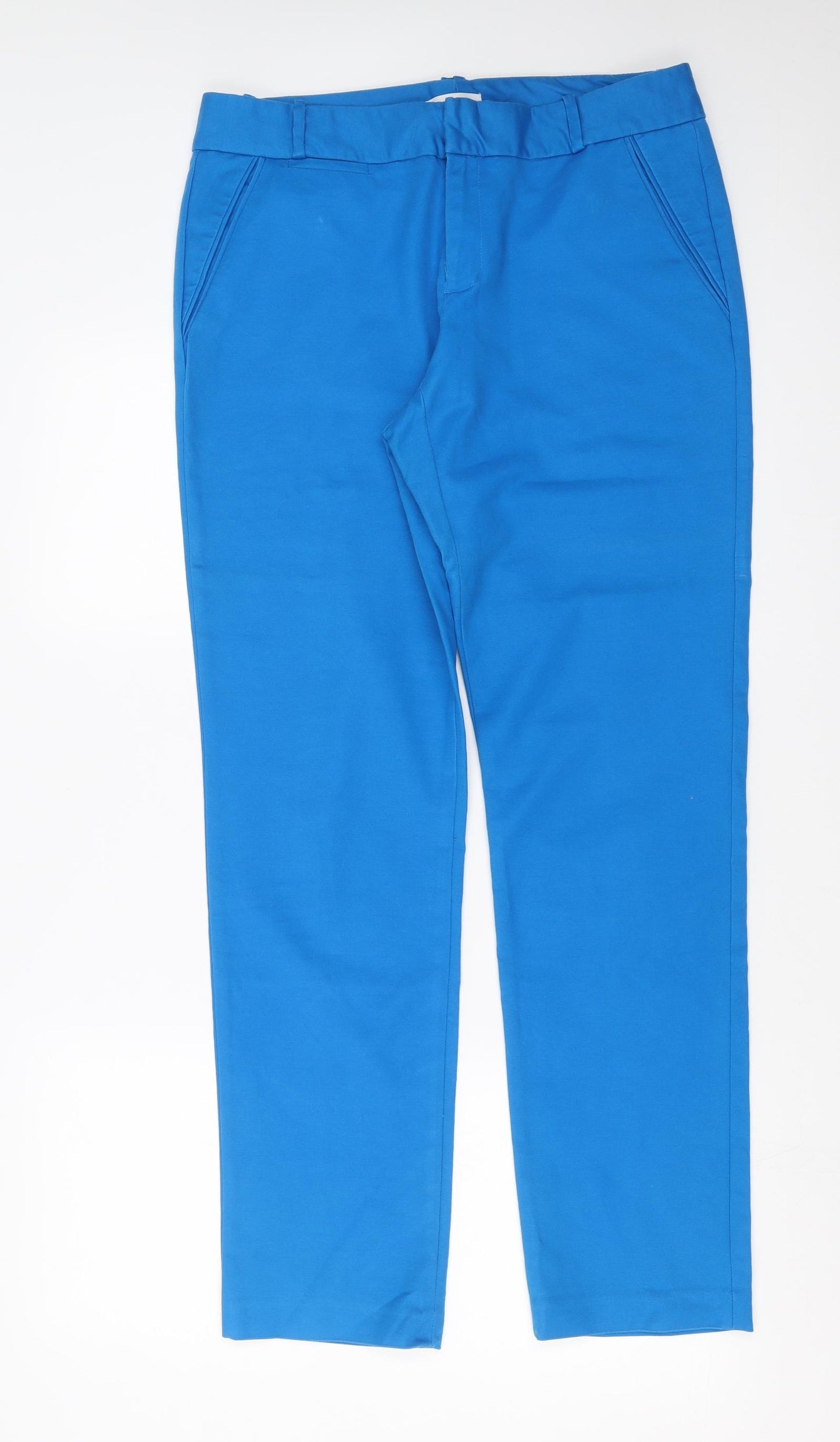 Calvin Klein Womens Blue   Trousers  Size 12 L30 in